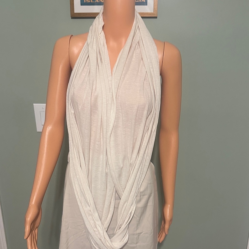 Chic Cream Wrap Scarf